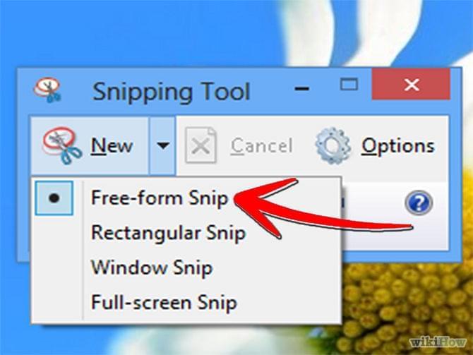 How to take a screenshot in Windows 7